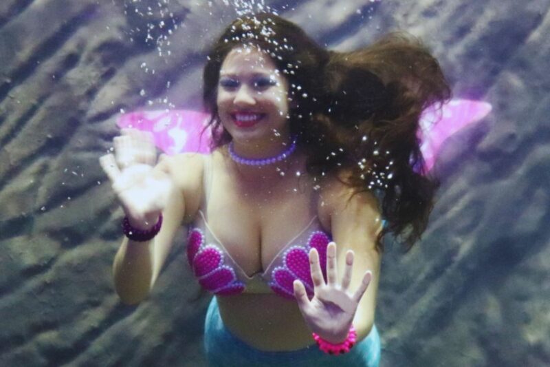 Sereias no Aquário de SP