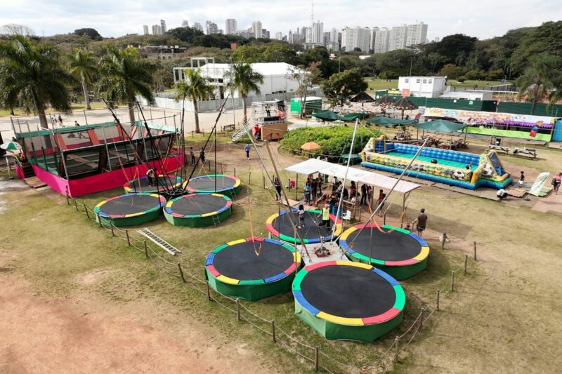 Familia no Parque