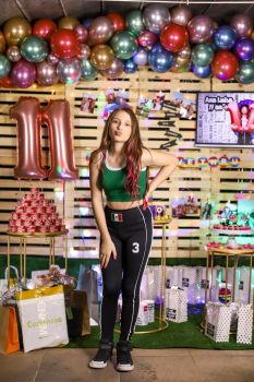 Ana Luísa Rogatis, repórter mirim do SP Crianças e super fã do grupo Now United! 
