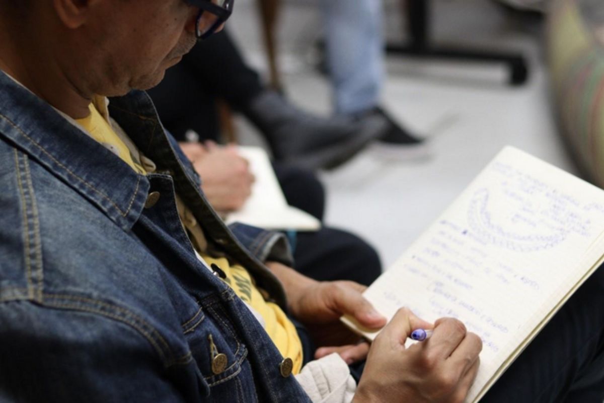 Encontro com educadores é uma das iniciativas mensais promovidas pelo MCI. Foto: Wallace Emídio/Acervo MCI 
