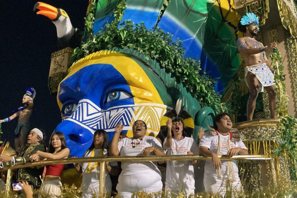 Desfile da Mocidade Unida da Mooca (MUM), no Carnaval de 2025. Foto: Acervo MCI 
