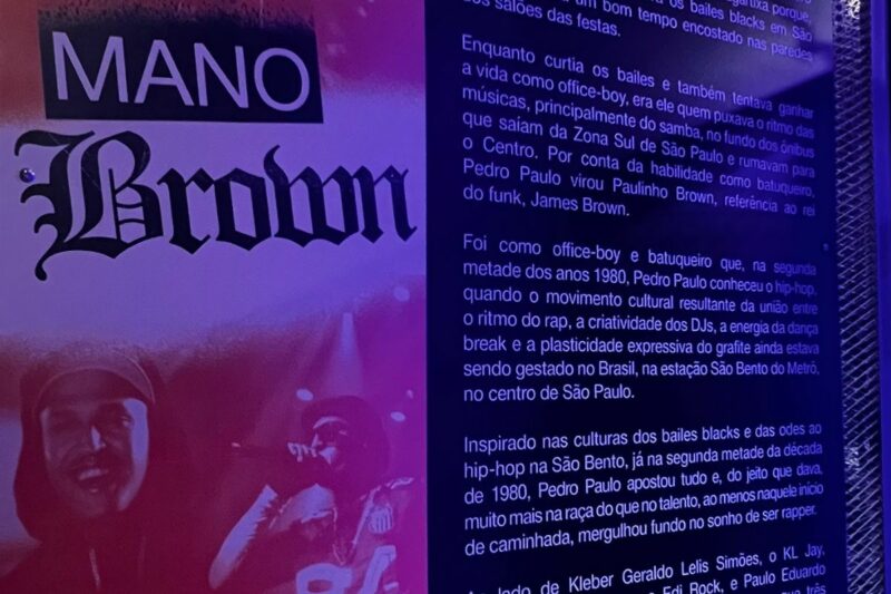 Museu das Favelas - Racionais MC