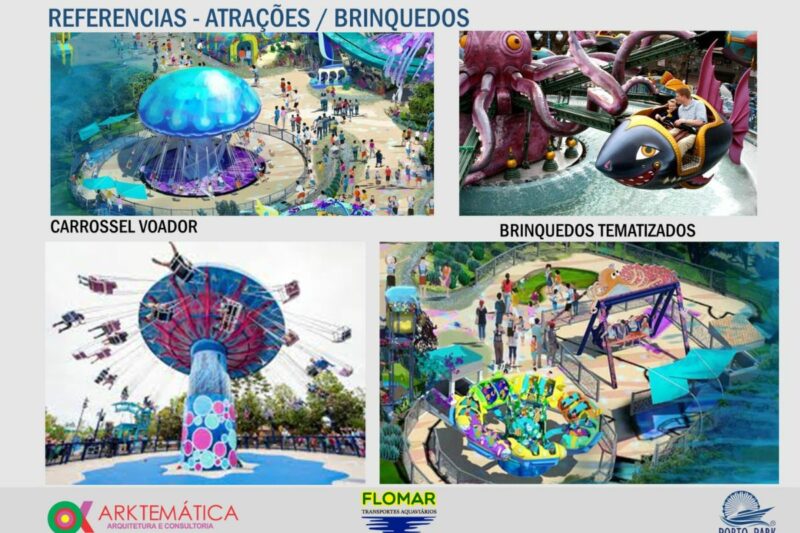 Porto Park: Inédito na América Latina, parque será construído sobre o mar em Santa Catarina