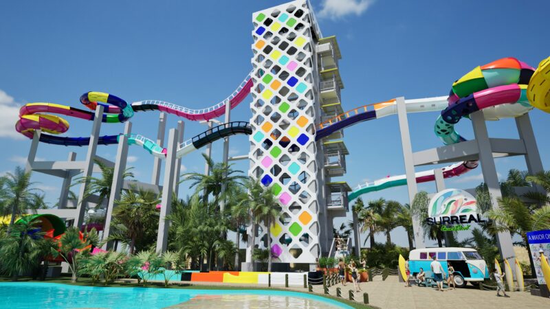 Beach Park lança 'Surreal', a montanha-russa aquática mais alta do mundo com Gabriel Medina