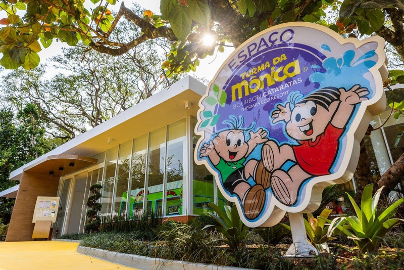 Novo Espaço Turma da Mônica Bourbon Cataratas do Iguaçu Thermas Eco Resort