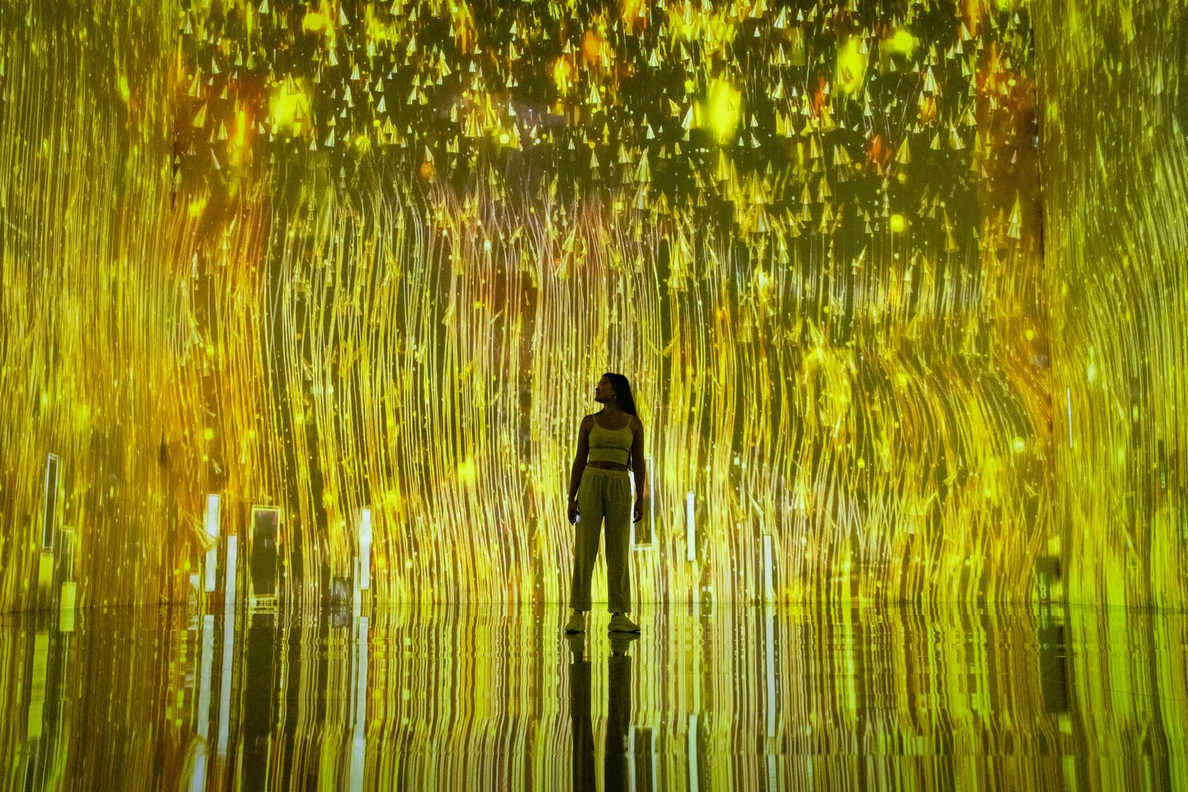 Exposição imersiva Klimt e Gaudi