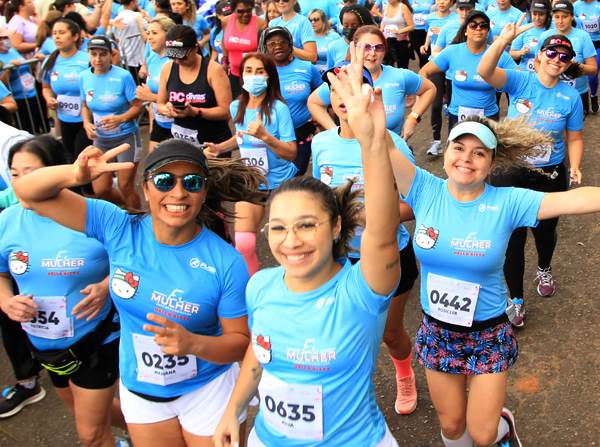 Corrida Hello Kit para mulheres