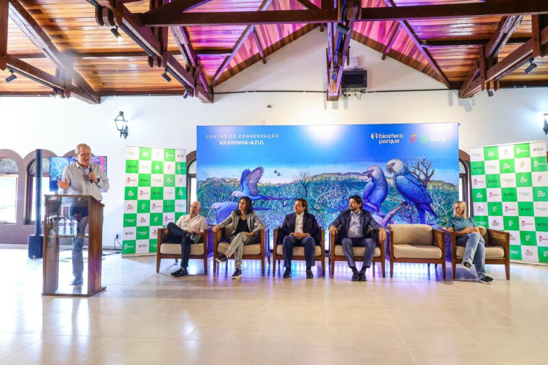 Centro de Conservação exclusivo para a ararinha-azul no Zoológico de São Paulo