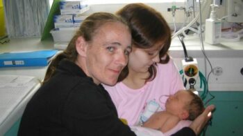 Tressa Middleton: a mãe mais jovem do Reino Unido, deu à luz uma menina aos 12 anos de idade.