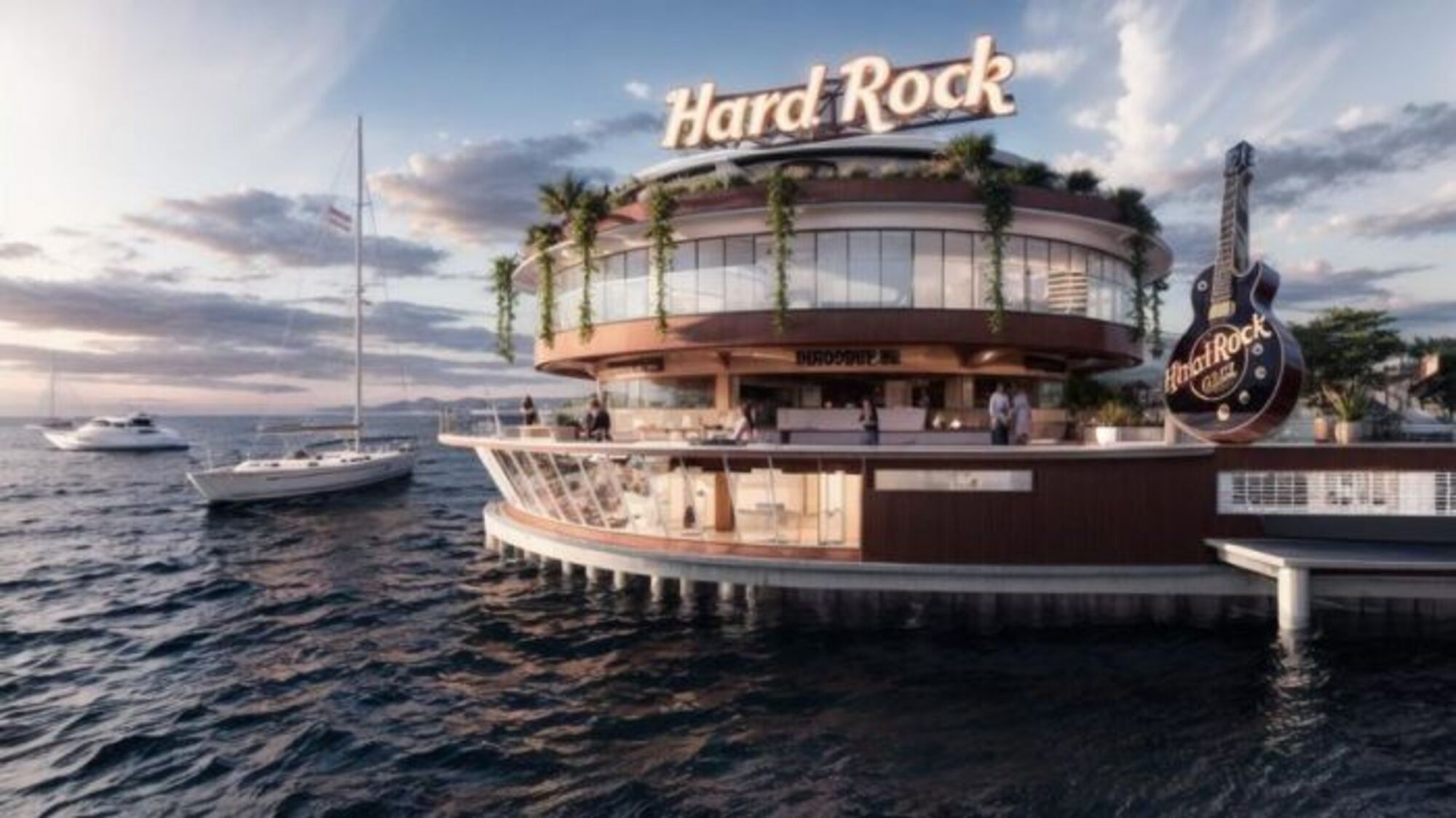 Projeto do Hard Rock Cafe Itapema