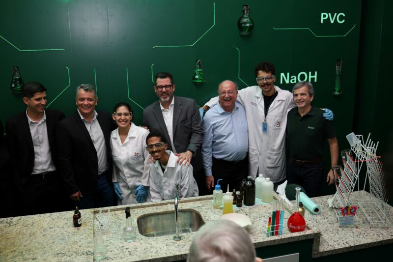 Inauguração do novo Laboratório de Química do Museu Catavento