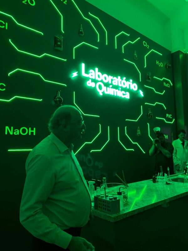 Inauguração do novo Laboratório de Química do Museu Catavento