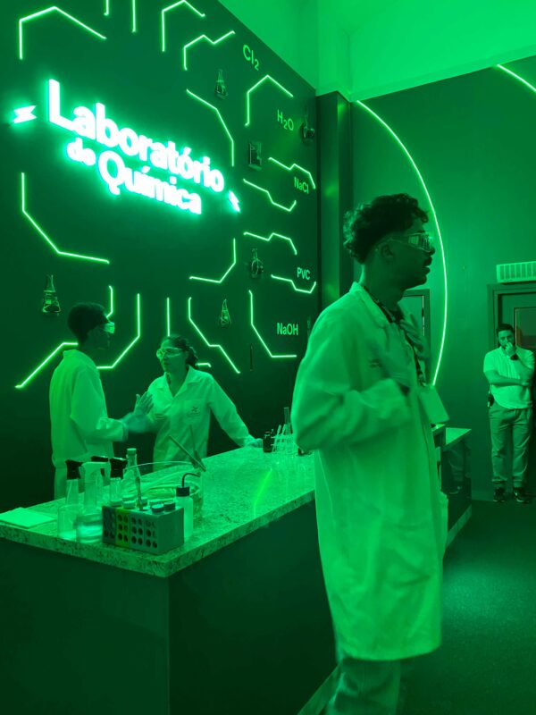 Inauguração do novo Laboratório de Química do Museu Catavento