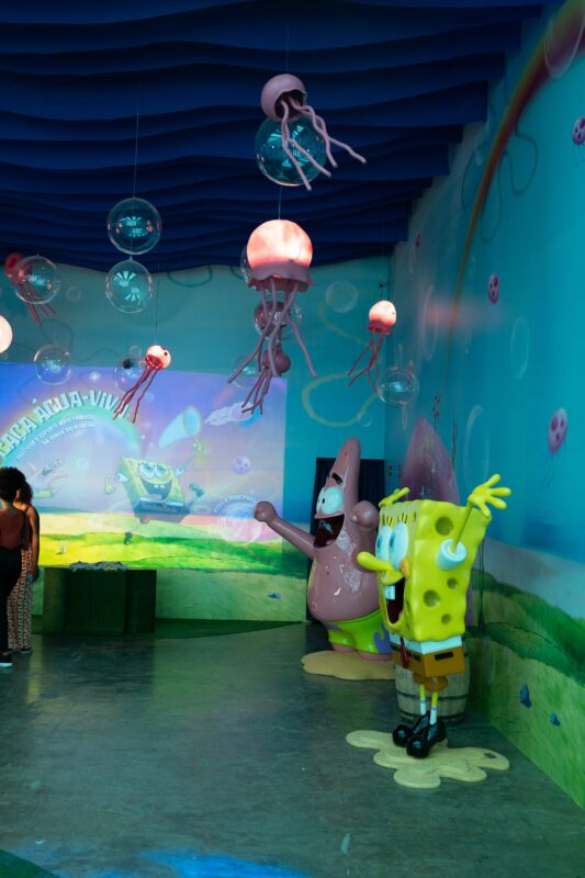 Exposição Bob Esponja