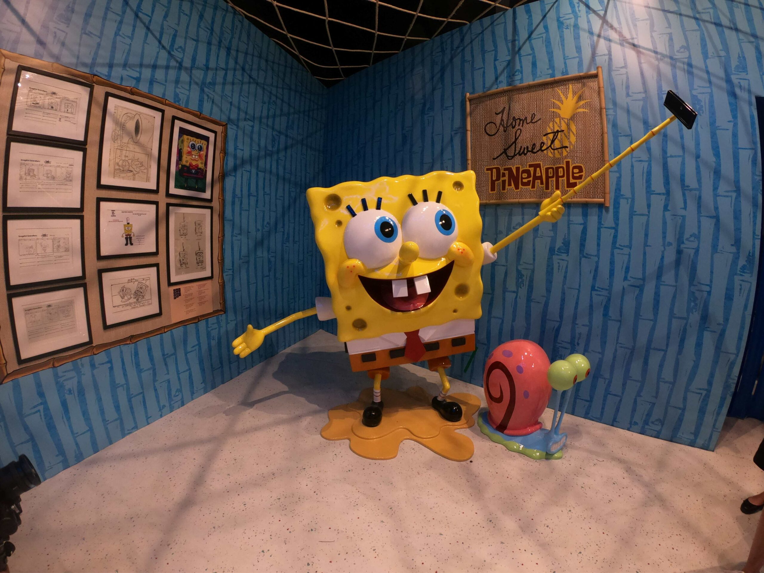 Exposição Bob Esponja