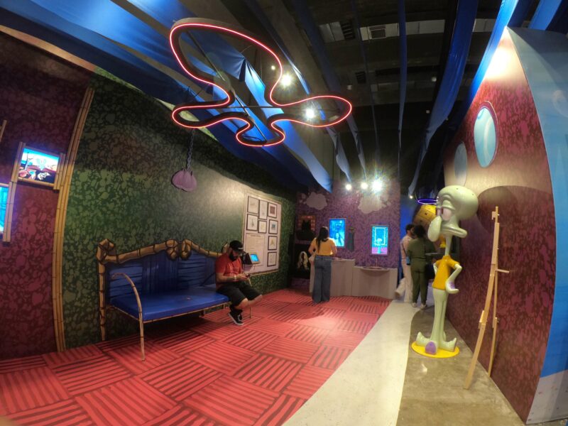 Exposição Bob Esponja