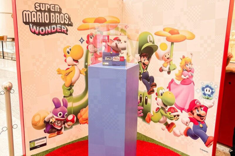 Nintendo em evento especial com Mário e Luigi na Zona Norte de SP