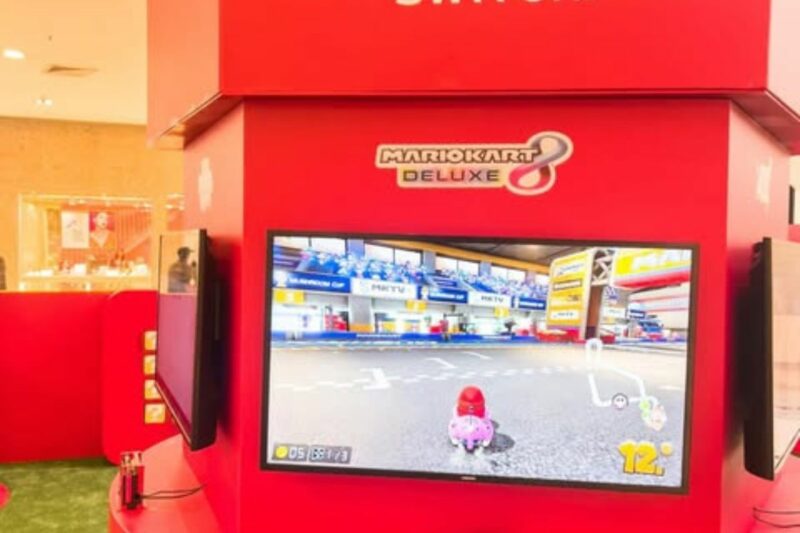Nintendo em evento especial com Mário e Luigi na Zona Norte de SP
