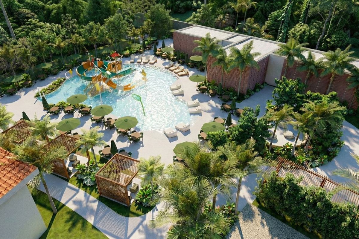 Nova piscina com playground será inaugurada em outubro