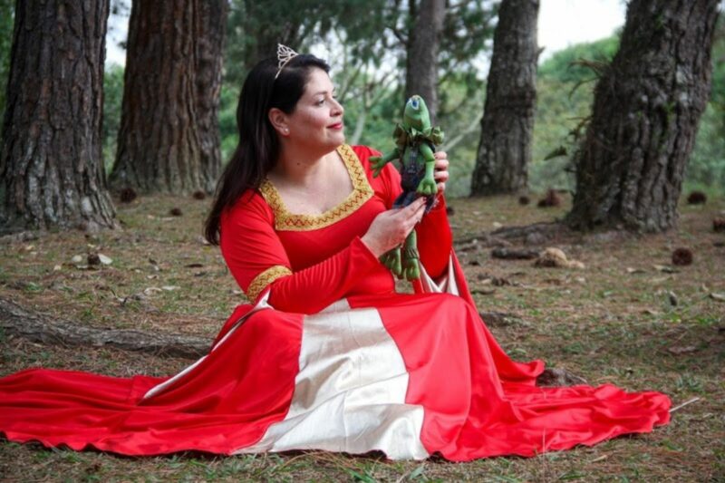 Ivani Magalhães em “Histórias Encantadas”. (Foto: Reprodução)