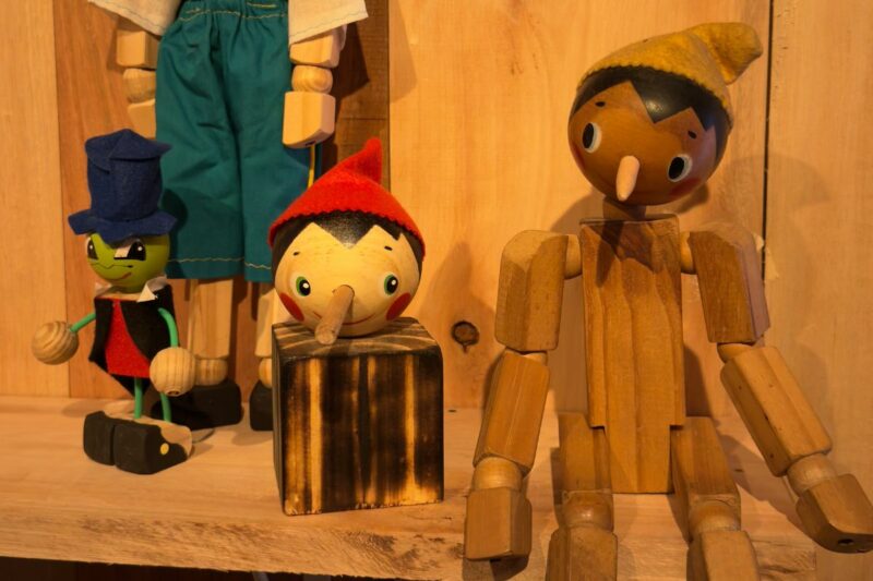 exposição “As Aventuras de Pinóquio”
