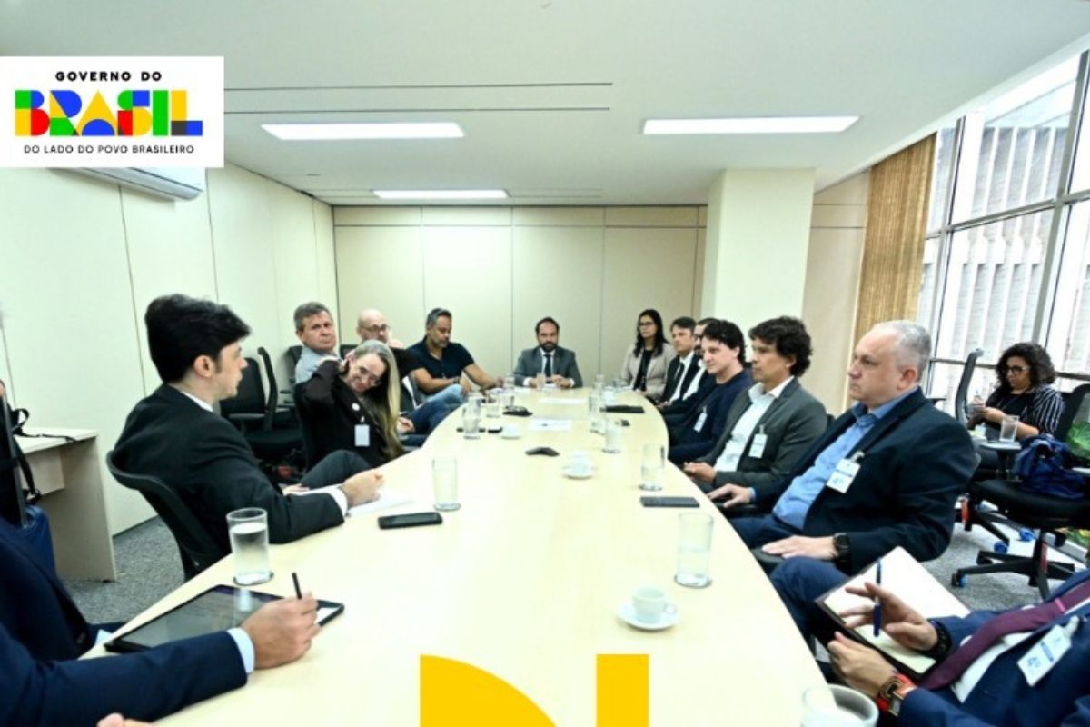 O encontro ocorreu na sede do MJSP, na capital federal. Foto: Isaac Amorim/MJSP