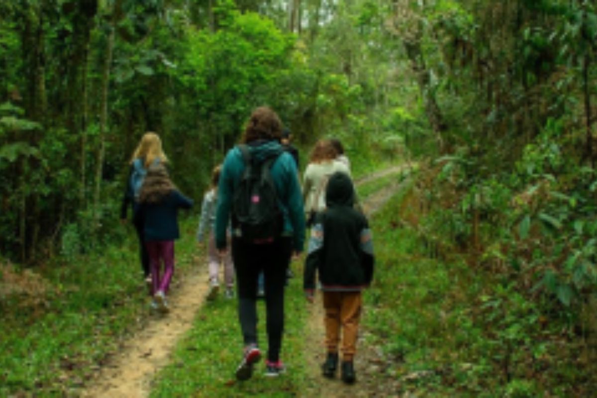 Brincando com os 4 elementos no Sitio Olho d’agua