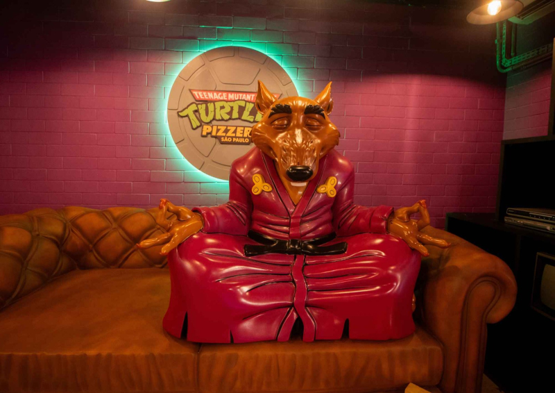 Tartarugas Ninja ganham pizzaria temática na Avenida Paulista