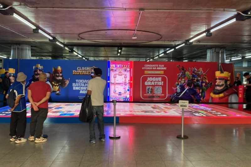 crréditos: Clash Royale/ Metrô